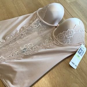 Bra Longline Strapless, 36B Nude NWT $60 by Cassandra